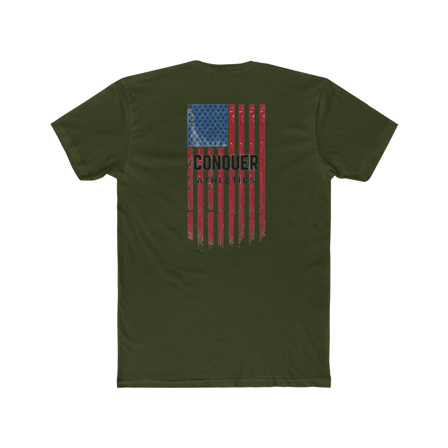 American Flag Conquer Tee