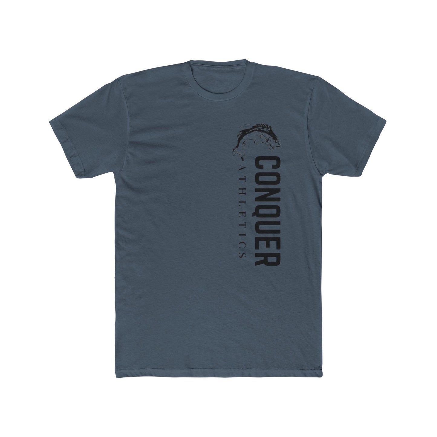 Sideways Conquer Fishing Tee