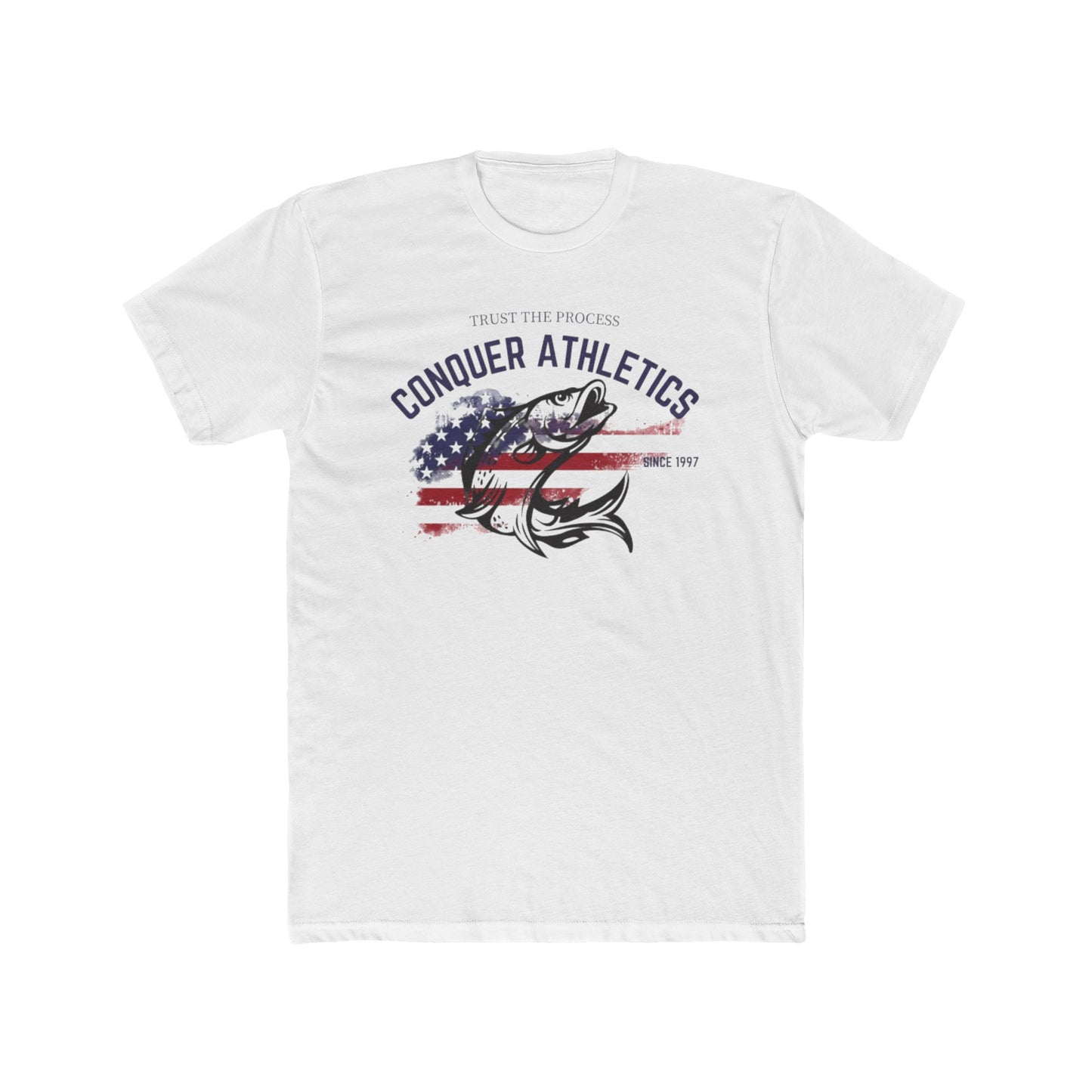 Conquer Athletic Fishing Tee