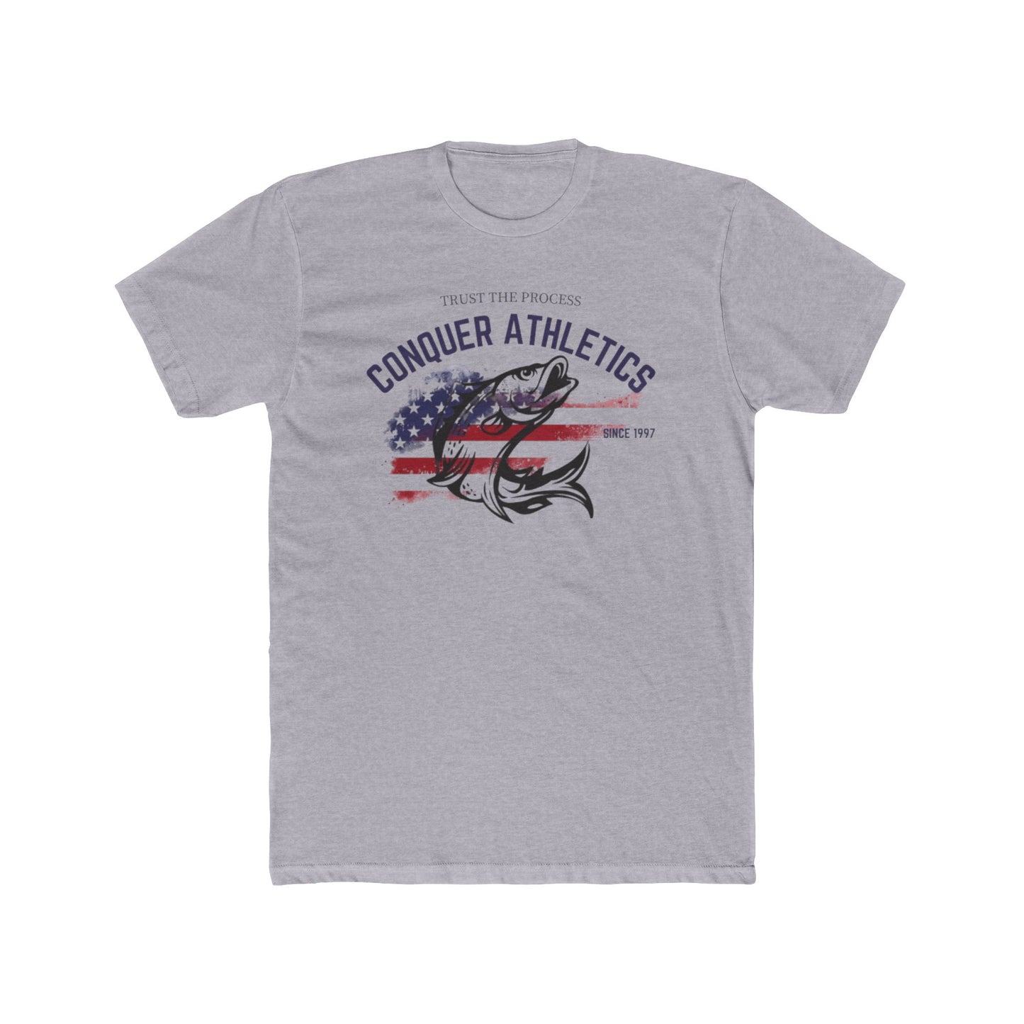 Conquer Athletic Fishing Tee