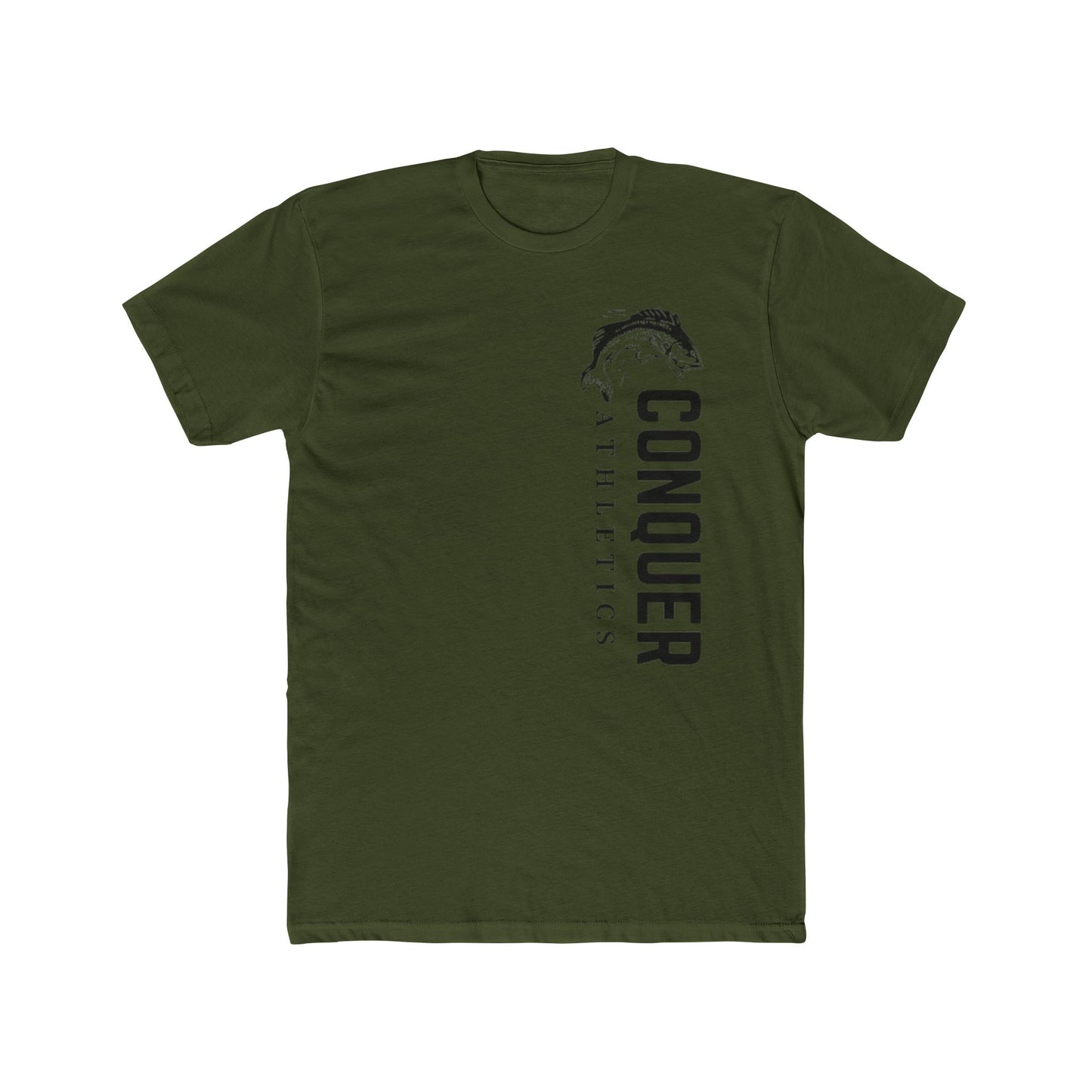 Sideways Conquer Fishing Tee
